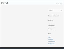 Tablet Screenshot of ideexe.com